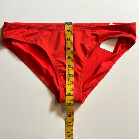 NIKE Mesh Solid Edge V-Back Women's 2-Piece Tankini Swim Set - Picture 9 of 13